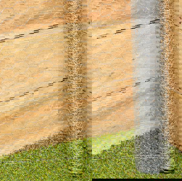 Samuel Alexander 6m x 90cm Galvanised Metal Chicken Garden Wire Netting / Fencing