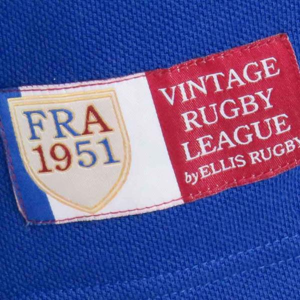 Ellis Rugby Retro France Rugby League Shirt Polo