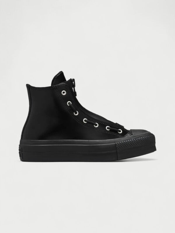 Converse Chuck Taylor All Star Lift Platform Leather High Black