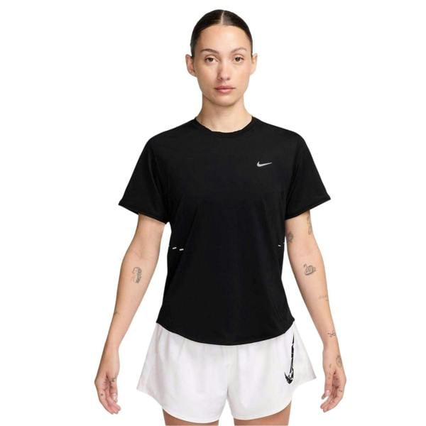 Nike Womens/Ladies Swift Dri-FIT Running T-Shirt - Black - 