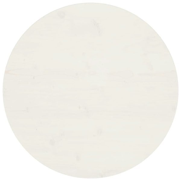 Berkfield Table Top White �â�_70x2.5 cm Solid Wood Pine
