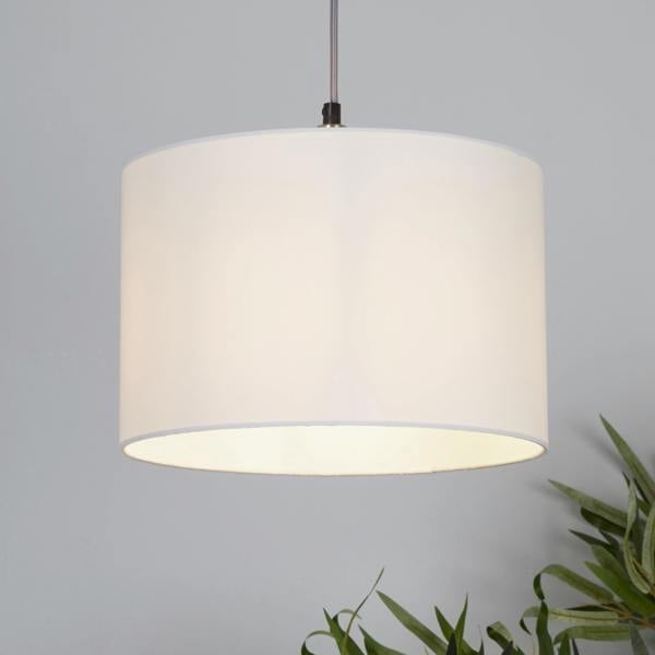 TC DRUM SHADE 30CM WHITE