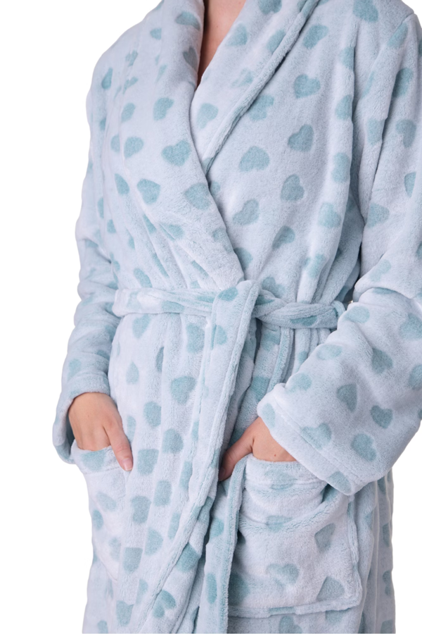 Camille Luxurious Supersoft Printed Bathrobe