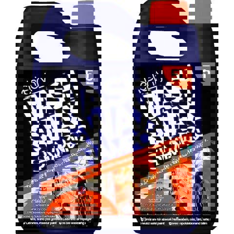 Cleenly Wash & Wax Car Shampoo 5L - with The World's Hardest Natural Protective Wax - pH Neutral