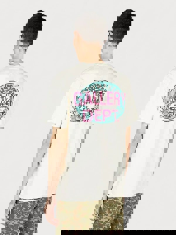 Gallery Dept. Dead Batteries Tee Antique White - Mens