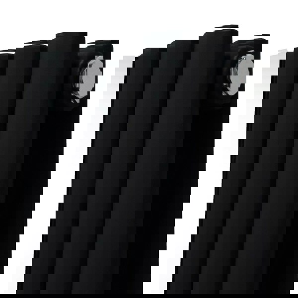 Monstershop Oval Mirror Radiator - 1800mm x 380mm - Black