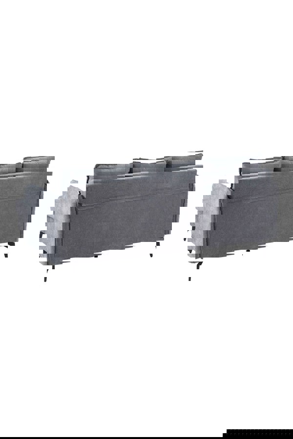 Living and Home 3-Seater Upholstered Corner Sectional Sofa