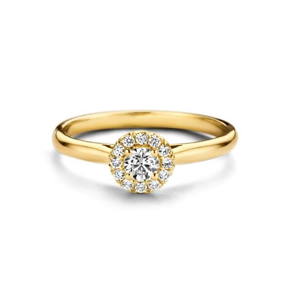 Sarah Layton Pompon Diamond Ring, 0.18ct - Gold
