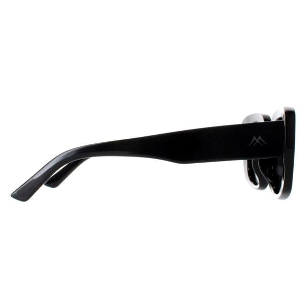 Montana Sunglasses MP56 Shiny Black Smoke Polarized