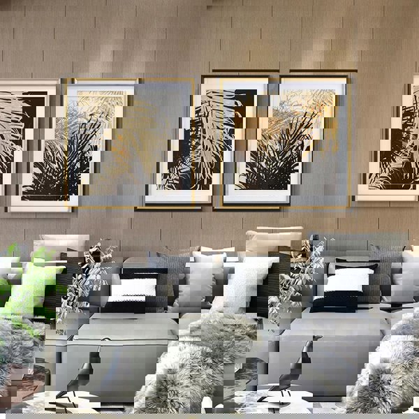 Sunset Framed Wall Art Print 60*60cm-Weilai-Weilai Concept