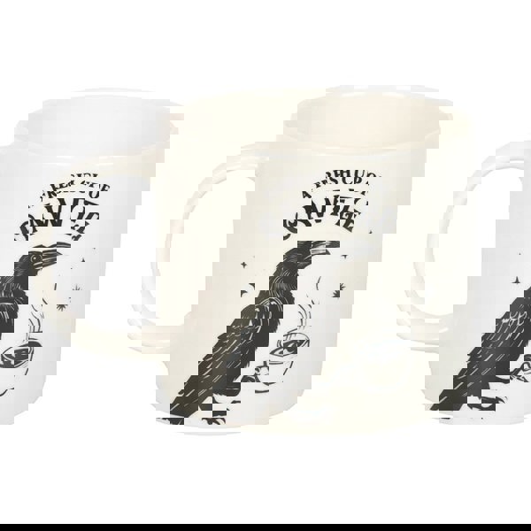 Serano Fresh Cup of Cawfee Raven Mug