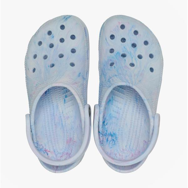 Crocs 211583 MARBLED Oxygen Swirl Clogs   in  Blue