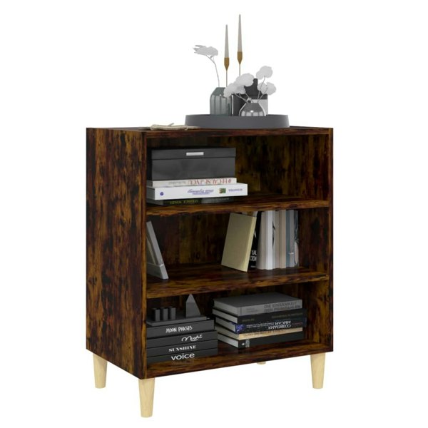 Berkfield Sideboard Smoked Oak 57x35x70 cm Engineered Wood