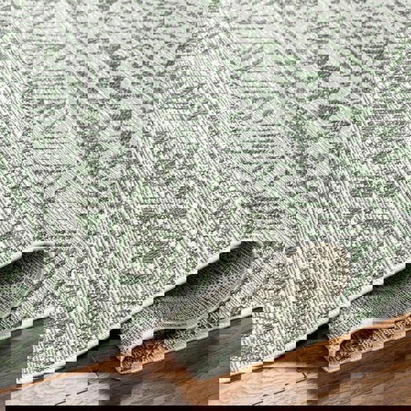 Livabliss Eagean-Global Green Ivory Off-White In- & Outdoor Rug