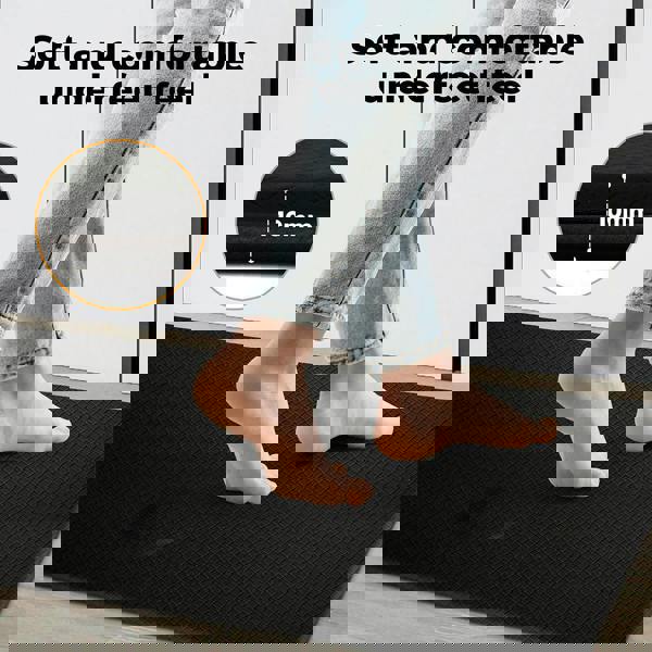 Marlow 2 Piece Kitchen Mat Runner Set Non-slip Washable Anti Fatigue Floor Mats