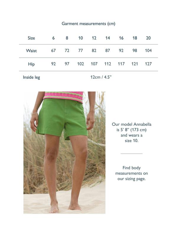 Kite Womens Organic Newton Twill Shorts Ivy