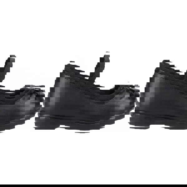 Hush Puppies Betty Junior Leather Girls's Black Shoes