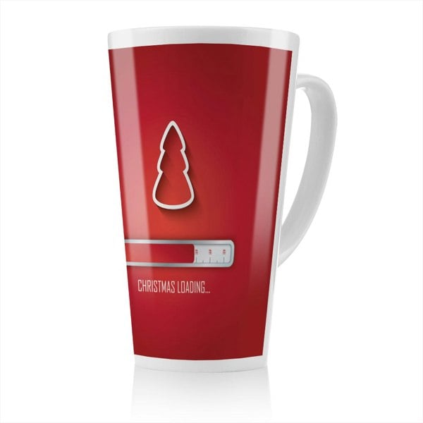 Benjamin Tate Design Christmas Loading Dining Latte Mug