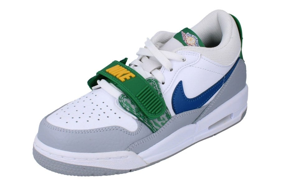 Nike Air Jordan Legacy 312 Low GS Trainers Cd0954  140 - White Industrial Blue 140 - Photo 0