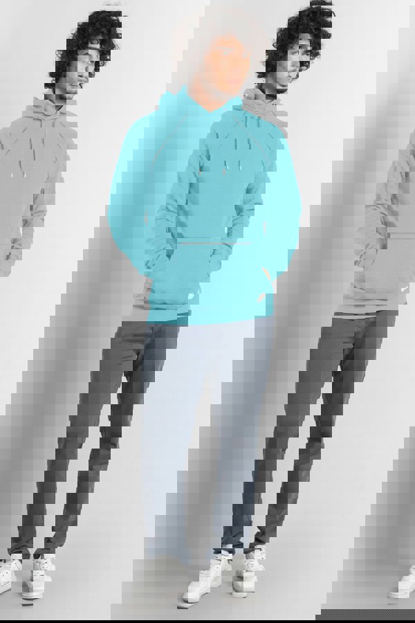 ENORSIA Men's Brushed Fleece Raglan Hoodie