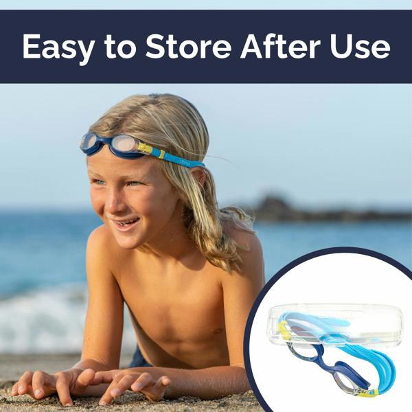 Limmys Premium Kids Swim Goggles - Blue