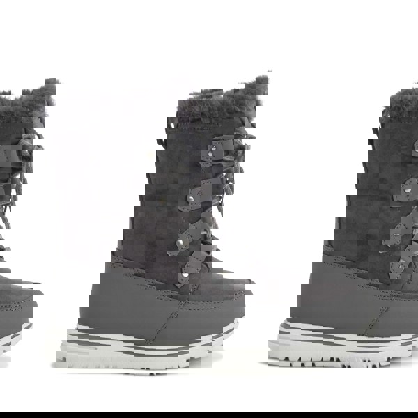 VIVA Polar Boot Women's Fleece Lined Snow Winter Hiking Durable Ankle Boots