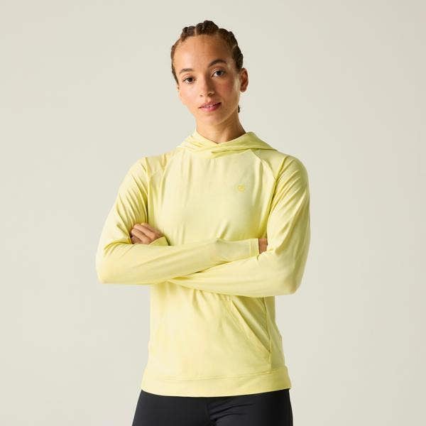 Dare 2B Womens/Ladies The Laura Whitmore Edit Sprint City Lightweight Hoodie - Wax Yellow - 