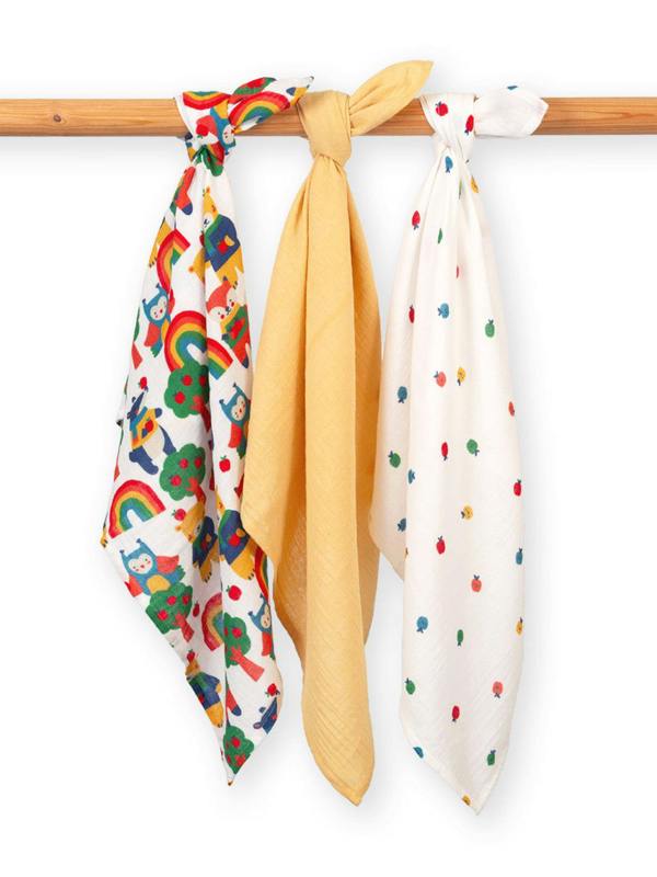 Kite Baby Organic Little Orchard Muslins