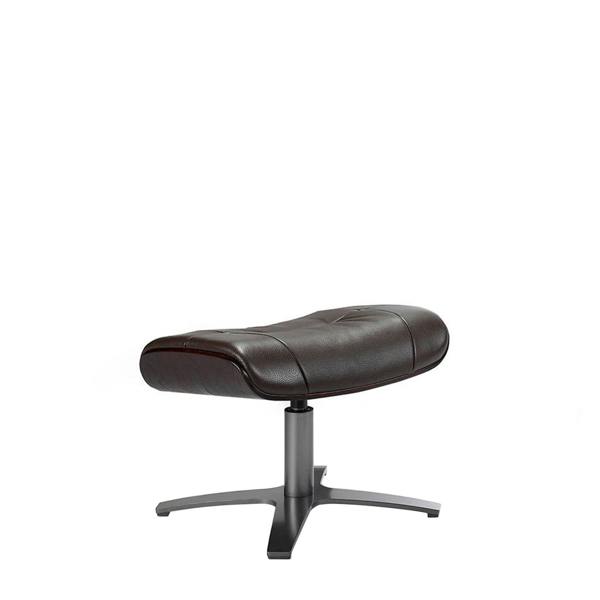 Angel Cerdá Ottoman chocolate brown leather 5003