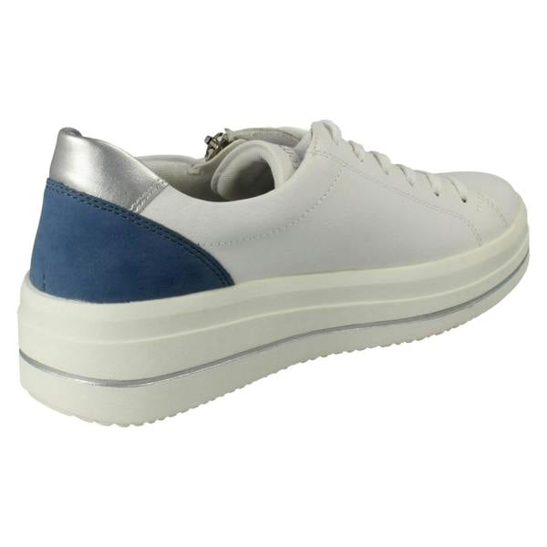 Remonte Ladies Remonte Zip Detail Trainers D1C01