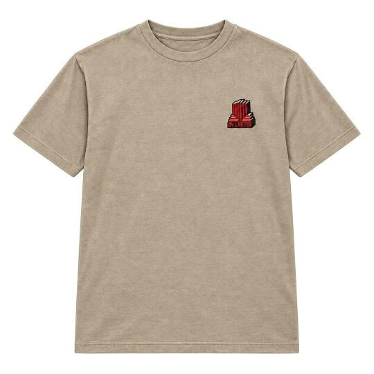 By Lanvin Block Logo Taupe T-Shirt