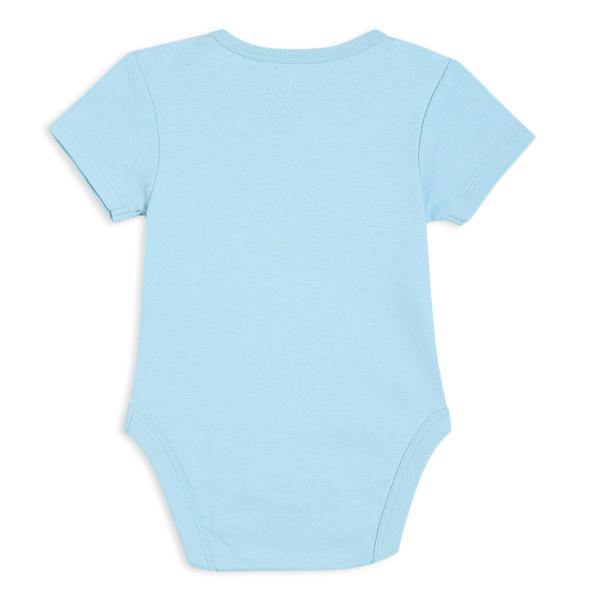 Mini Cuddles Baby Boys 3pk Dinosaur Print Bodysuits, Multicolour