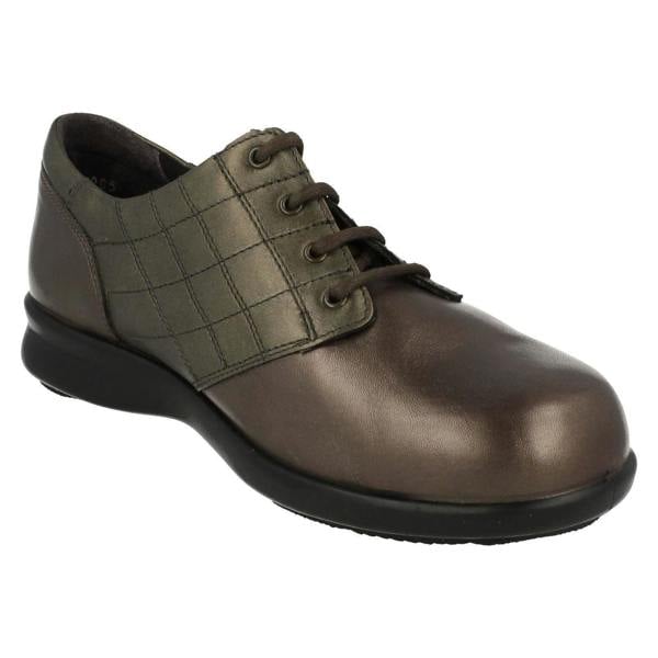 DB Shoes Ladies Easy B Lace Up Shoes Sizzle