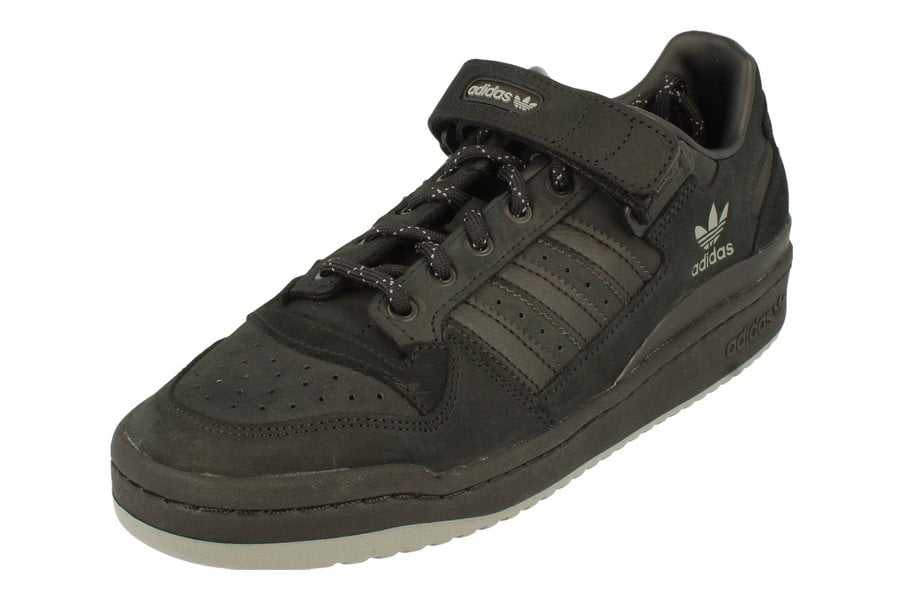 Adidas Originals Forum Low Mens Trainers Sneakers  GX1423 - Black Black Grey Gx1423 - Photo 0