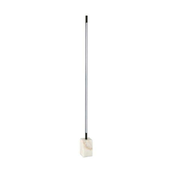 Angel Cerdá Black steel floor lamp with porcelain marble base 8101