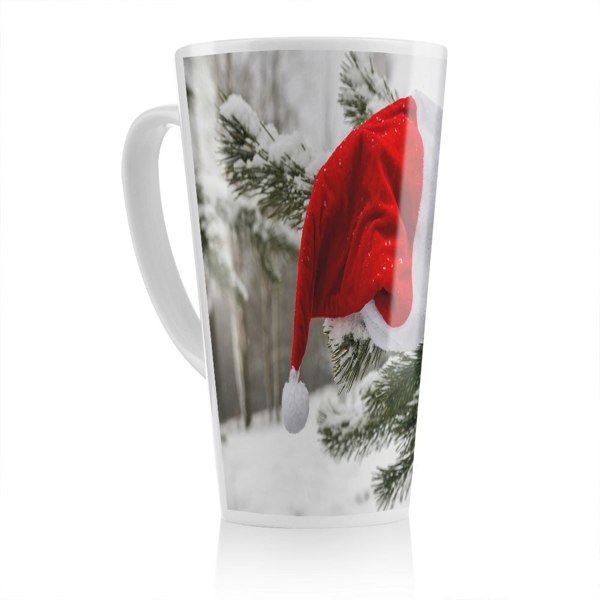 Benjamin Tate Design Santa Claus Hat Dining Latte Mug