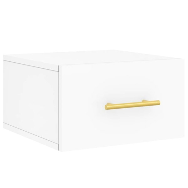 Berkfield Wall-mounted Bedside Cabinets 2 pcs White 35x35x20 cm