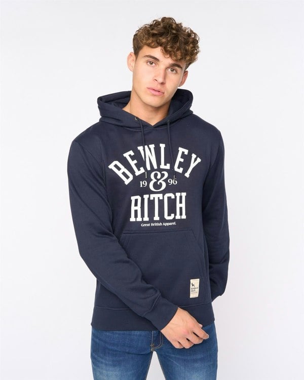 Bewley & Ritch Nuford Hoodie Navy