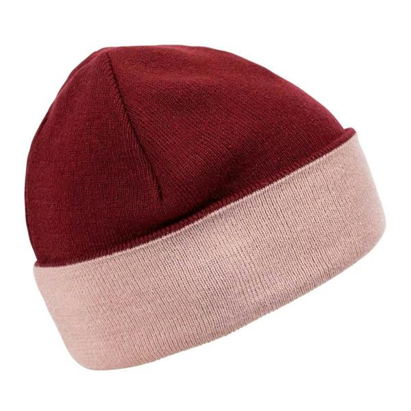 Trespass Unisex Adult Montana Ribbed Winter Beanie - Dark Cherry - 