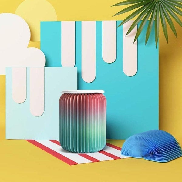 Accordion Stool, Gradient Color-Weilai Concept-Weilai Concept