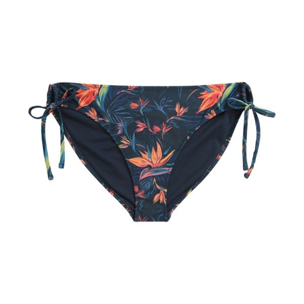 Animal Womens Iona Leaf Print Recycled Side Tie Bikini Bottoms - Orange