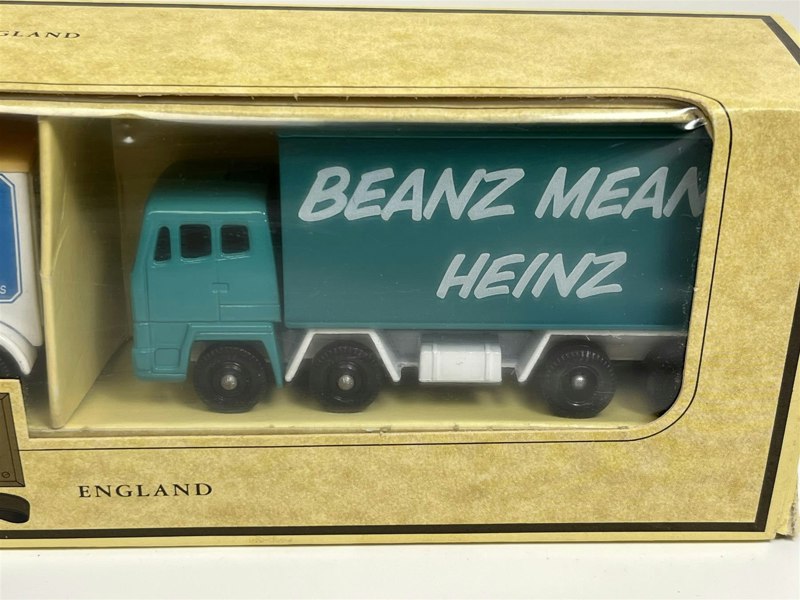 MCSlots Set of 3 Heinz Beans Vans Days Gone Lledo HB01DGD B4