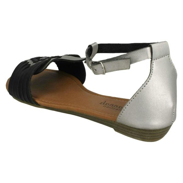Savannah Ladies Savannah T-Bar Weave Sandals