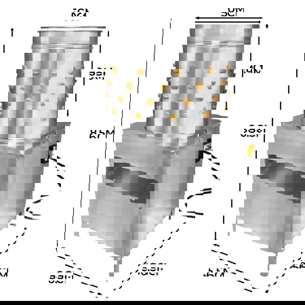 KuKoo Poultry Plucker Machine – 50cm