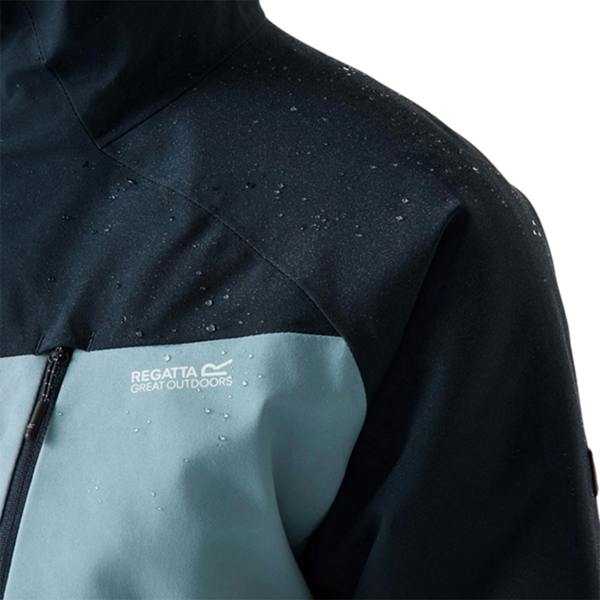 Regatta Mens Highton Two Tone Waterproof Stretch Insulated Jacket - Dusky Blue/Navy - 