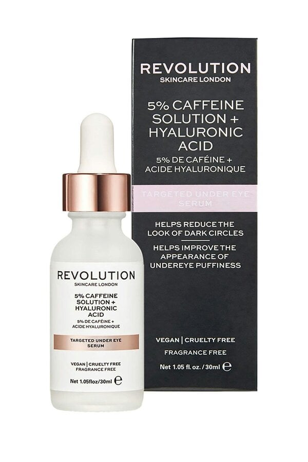 Revolution Beauty Revolution Skin Eye Serum Awaken Tired Under Eyes 30ml inc Caffeine & Hyaluronic Acid Revolution Beauty