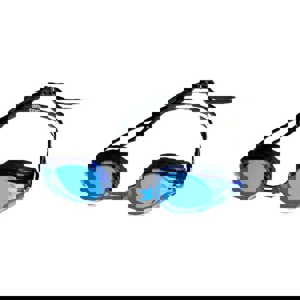 Arena Tracks Swim Goggle blue lens with clear comfort design