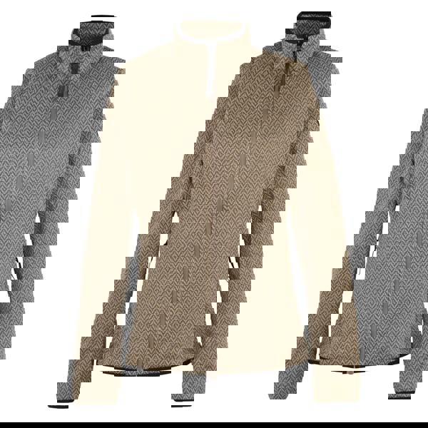 Regatta Womens/Ladies Elzie Full Zip Fleece Jacket - Mocha/Soft Taupe - 