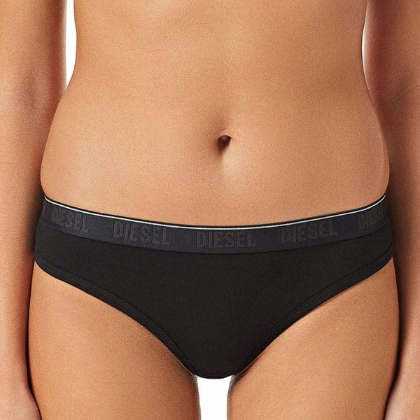 Diesel Ufst Starsy 3-Pack Thong, Black/Red/Black