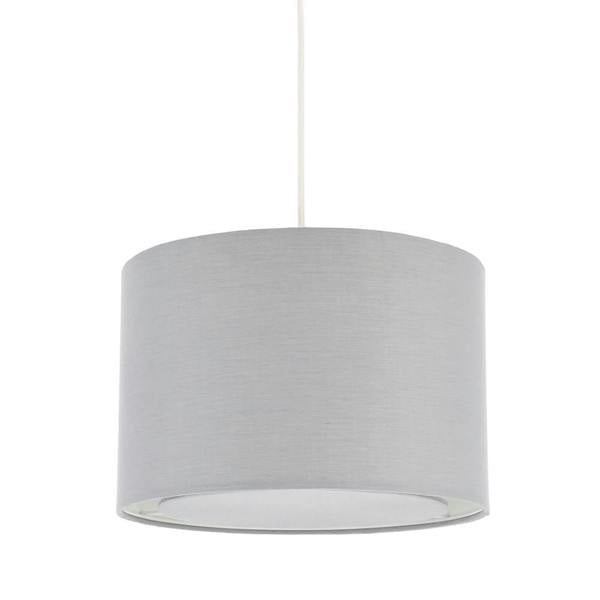 Pagazzi Lighting Kentaro Small Pendant Light Shade Dove Grey